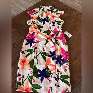 Alexia Admor Floral Asymmetrical Dress - Multicolor